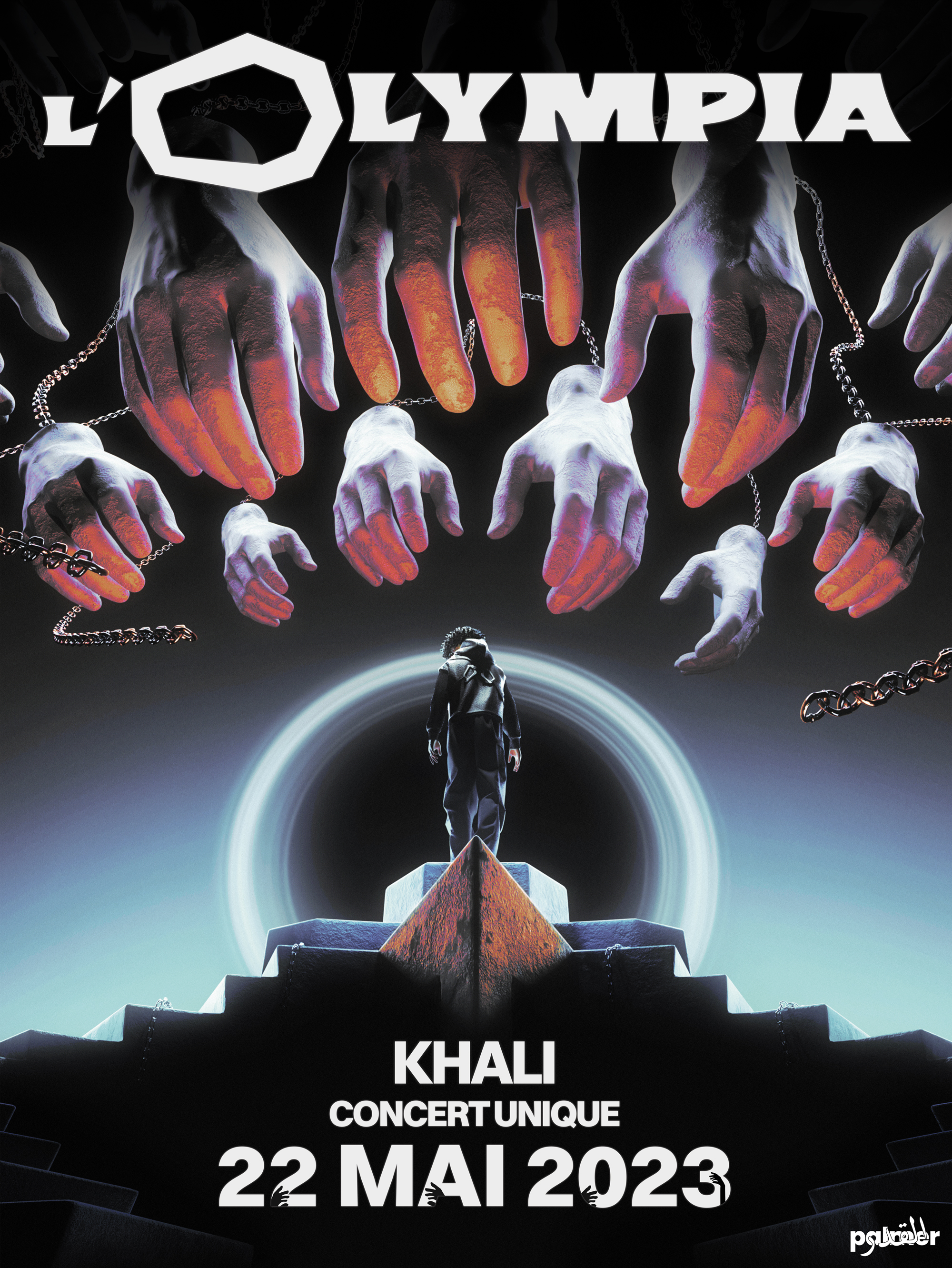 Affiche Concert Olympia Khali 22 Mai 2023